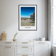 Santa Rosa Portrait Color No 2 Poster