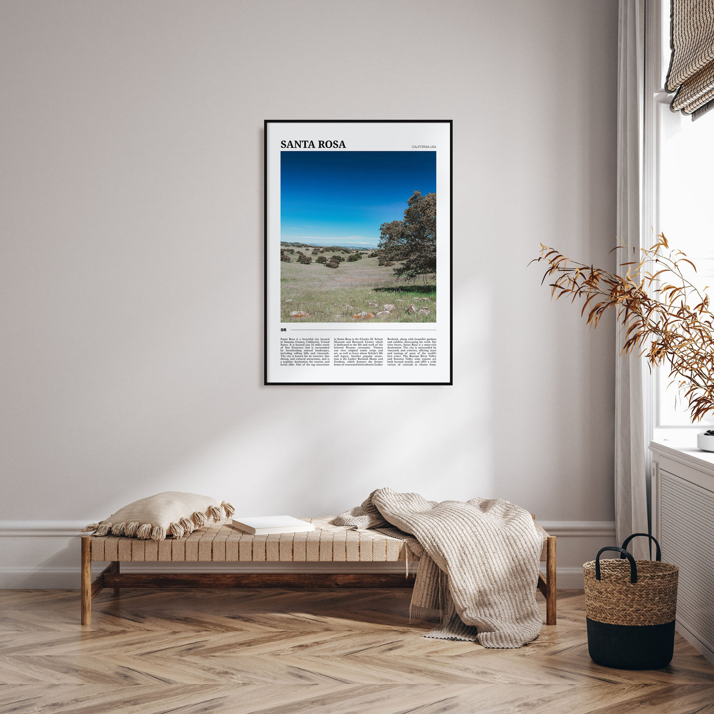 Santa Rosa Travel Color No 2 Poster