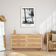 Santa Teresa Portrait B&W Poster