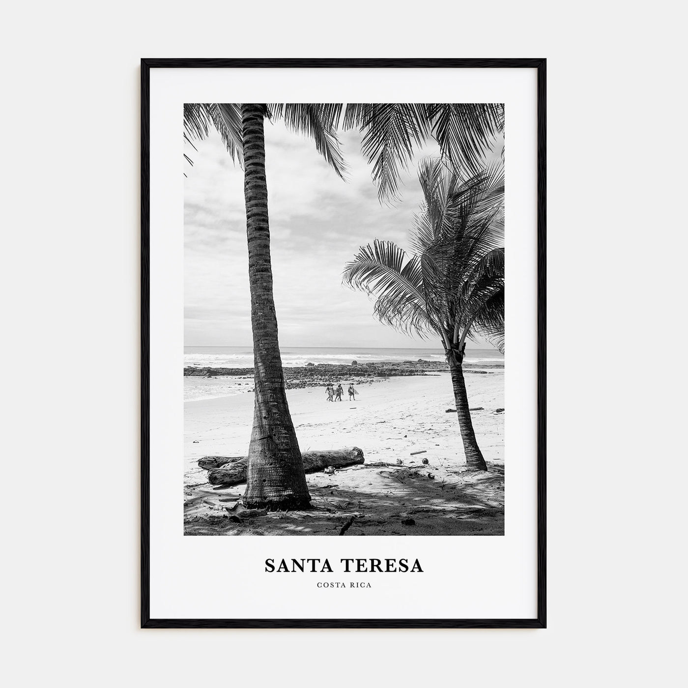 Santa Teresa Portrait B&W Poster