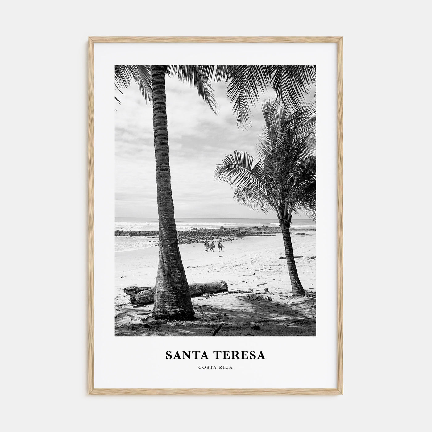 Santa Teresa Portrait B&W Poster