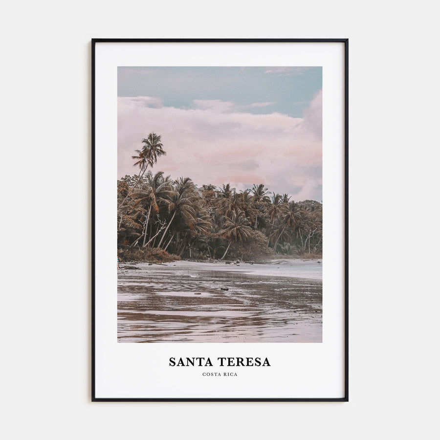 Santa Teresa Portrait Color Poster
