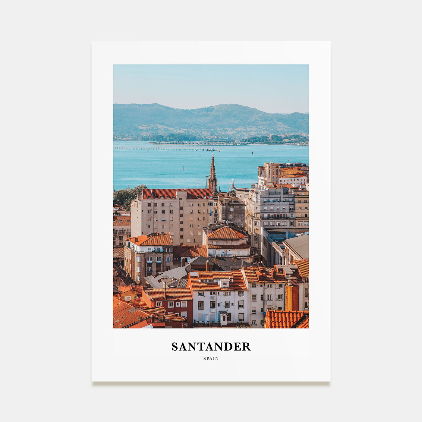 Santander Portrait Color Poster