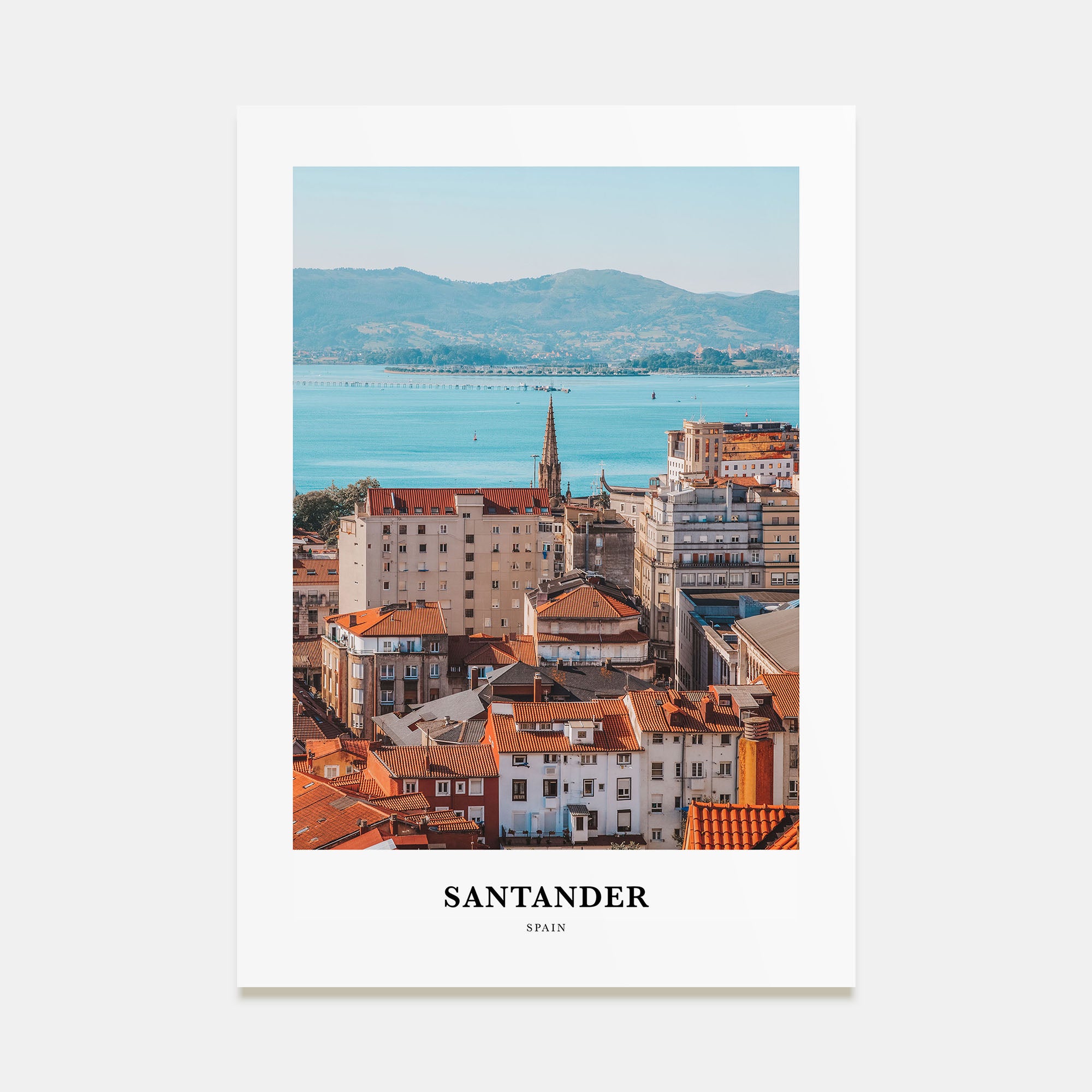 Santander Portrait Color Poster