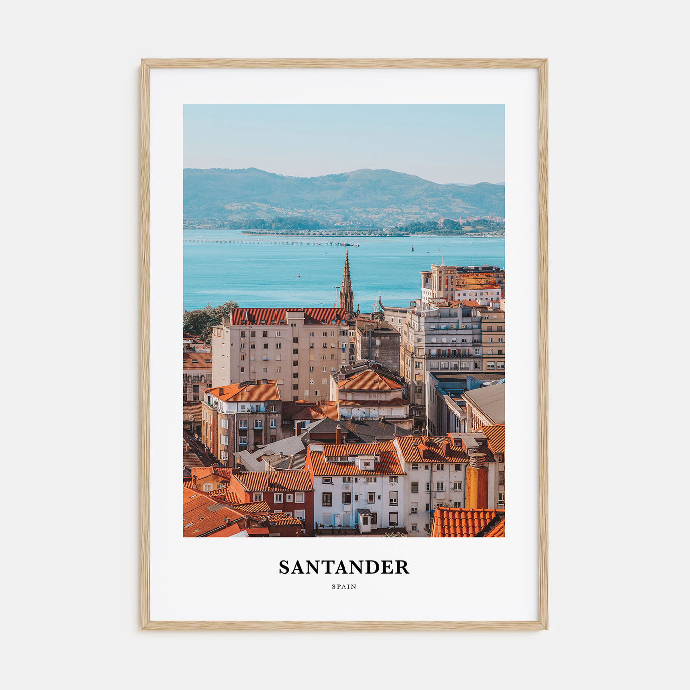 Santander Portrait Color Poster