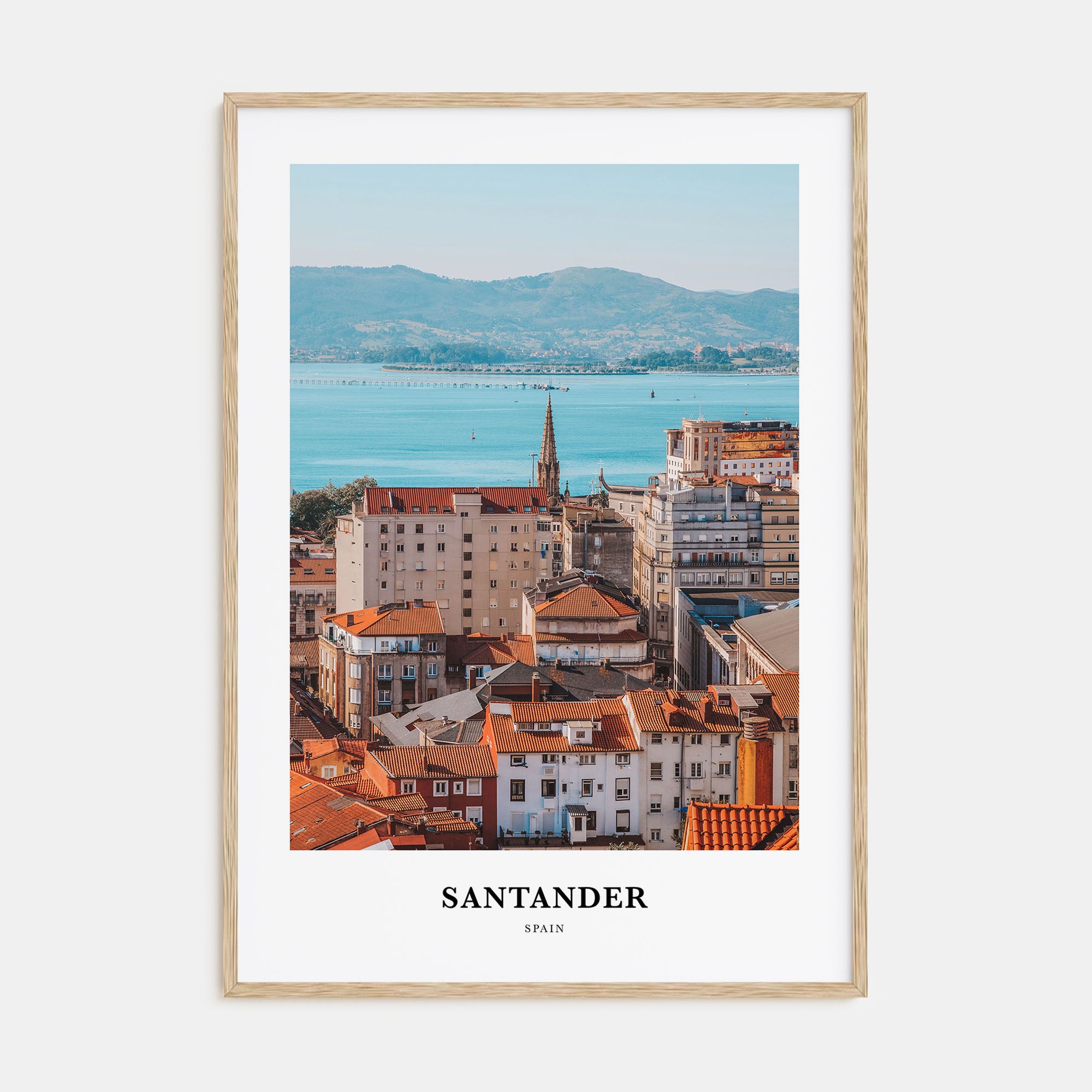 Santander Portrait Color Poster