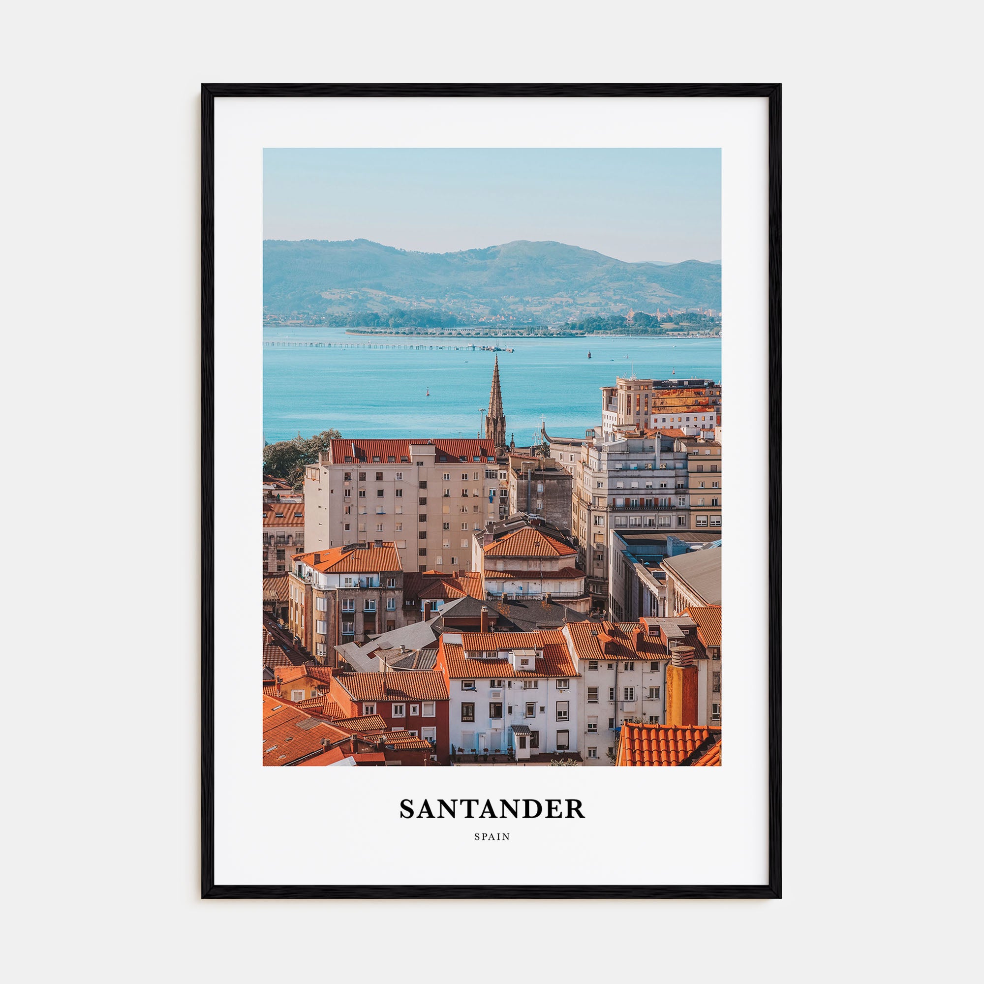 Santander Portrait Color Poster