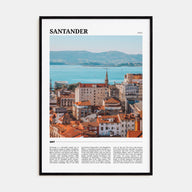 Santander Travel Color Poster