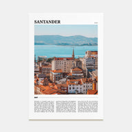 Santander Travel Color Poster
