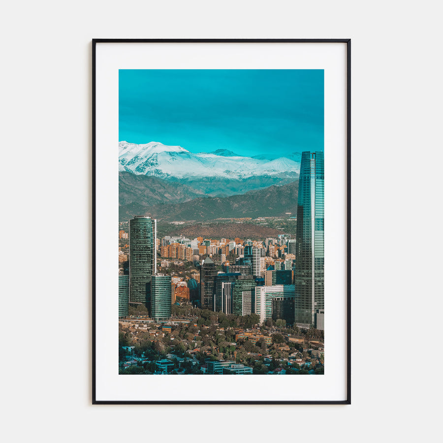 Santiago de Chile Photo Color No 1 Poster