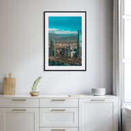 Santiago de Chile Photo Color No 1 Poster