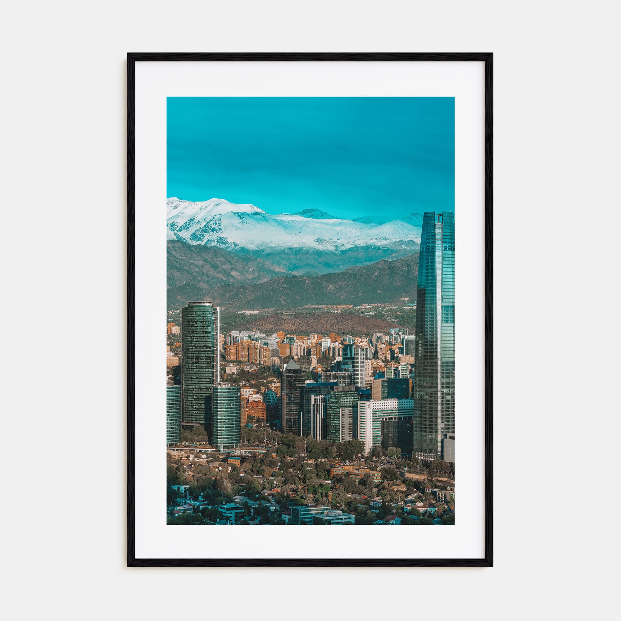 Santiago de Chile Photo Color No 1 Poster