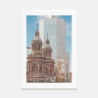 Santiago de Chile Photo Color No 2 Poster