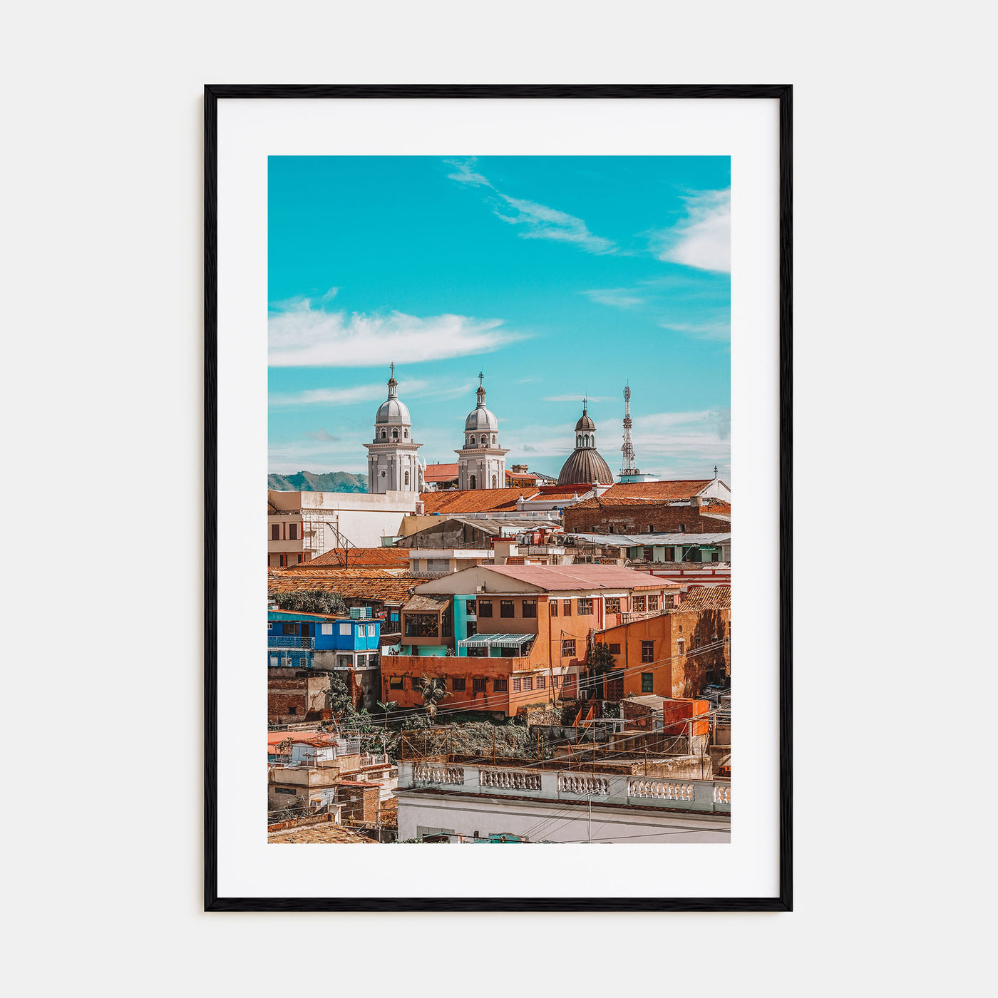 Santiago de Cuba Photo Color Poster