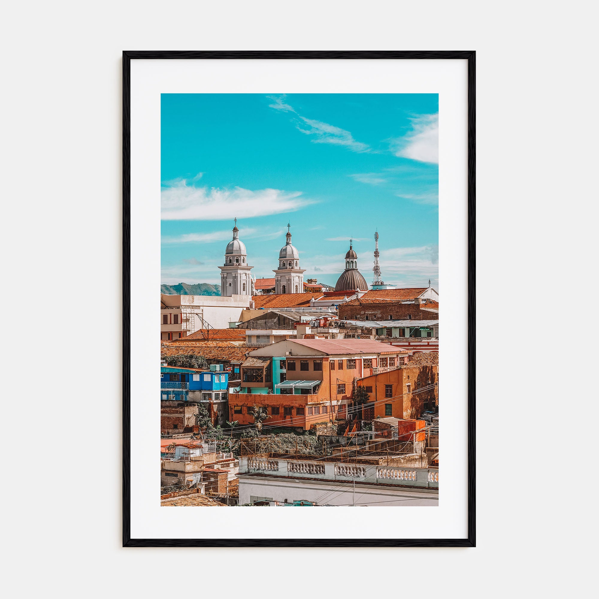 Santiago de Cuba Photo Color Poster