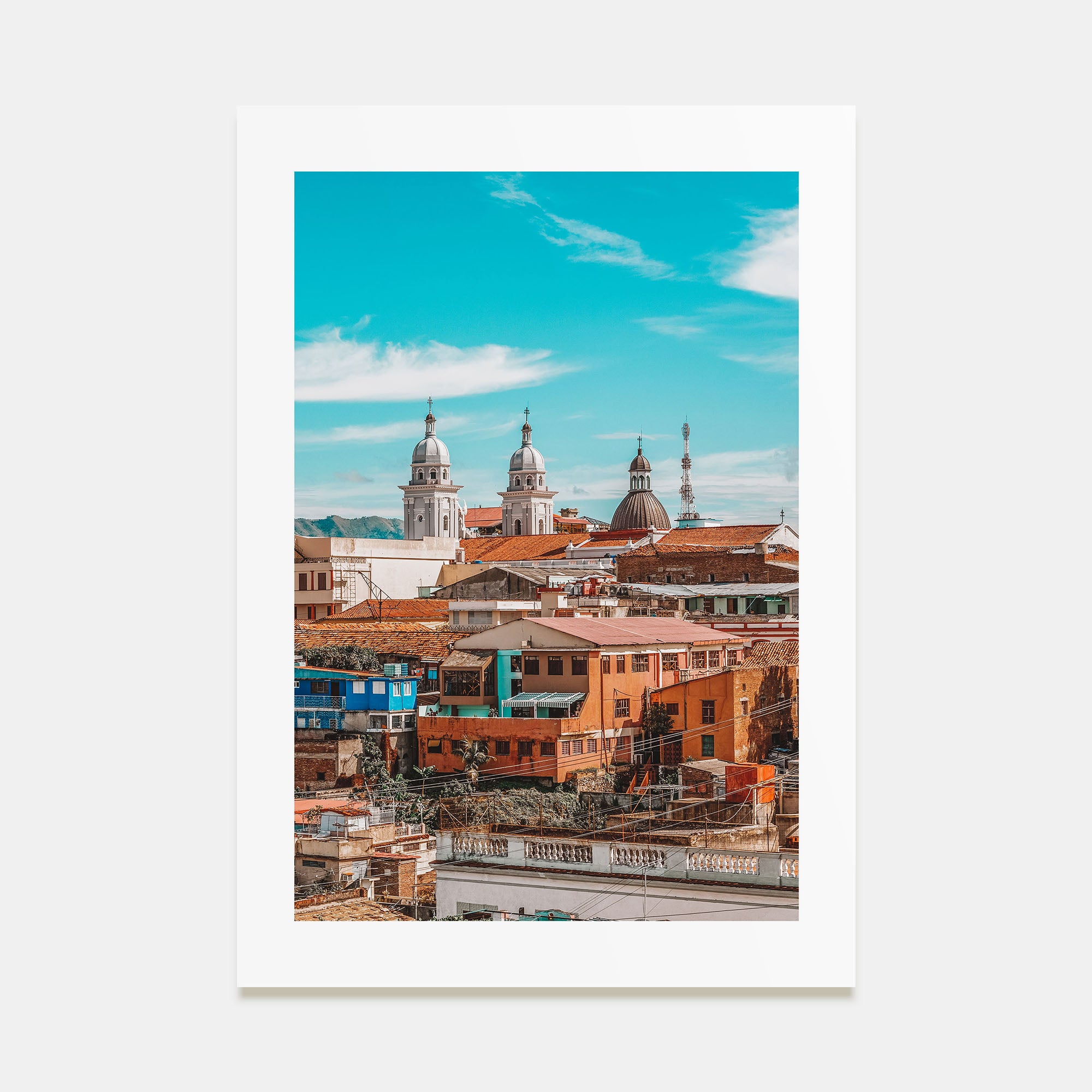 Santiago de Cuba Photo Color Poster