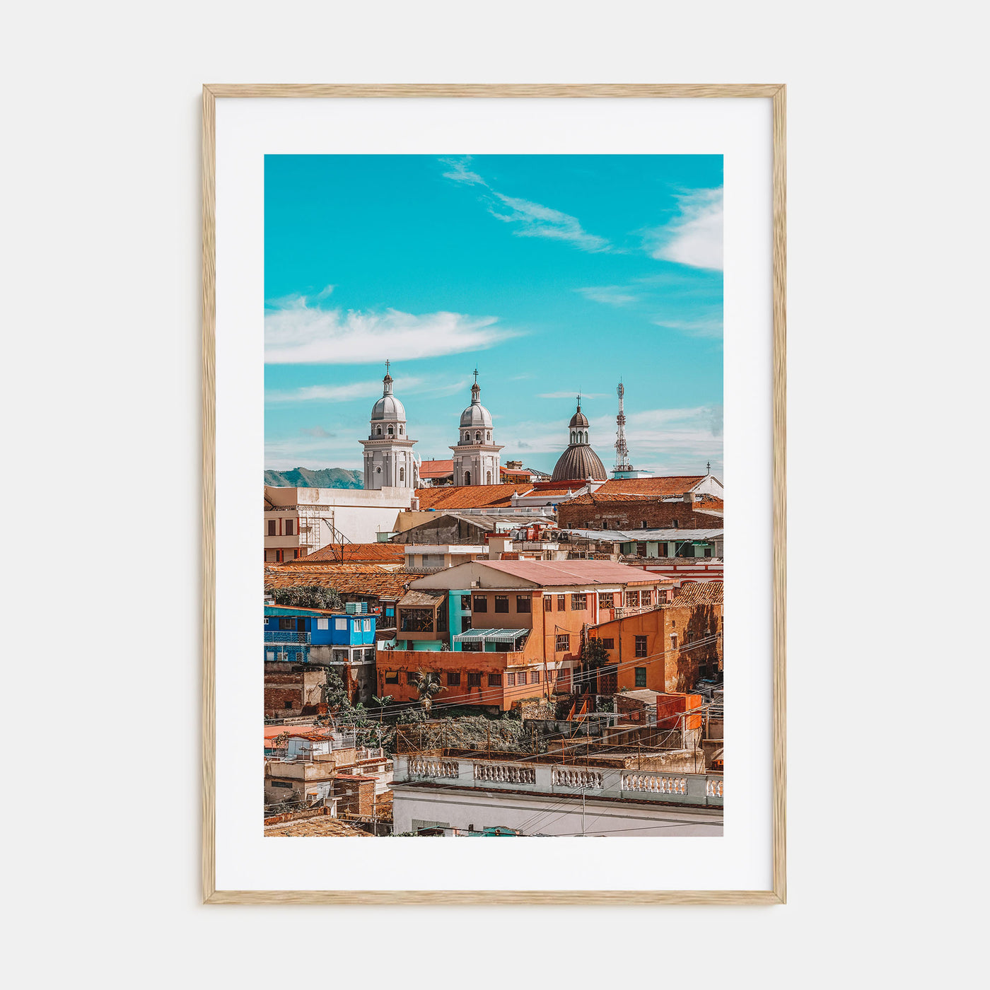 Santiago de Cuba Photo Color Poster