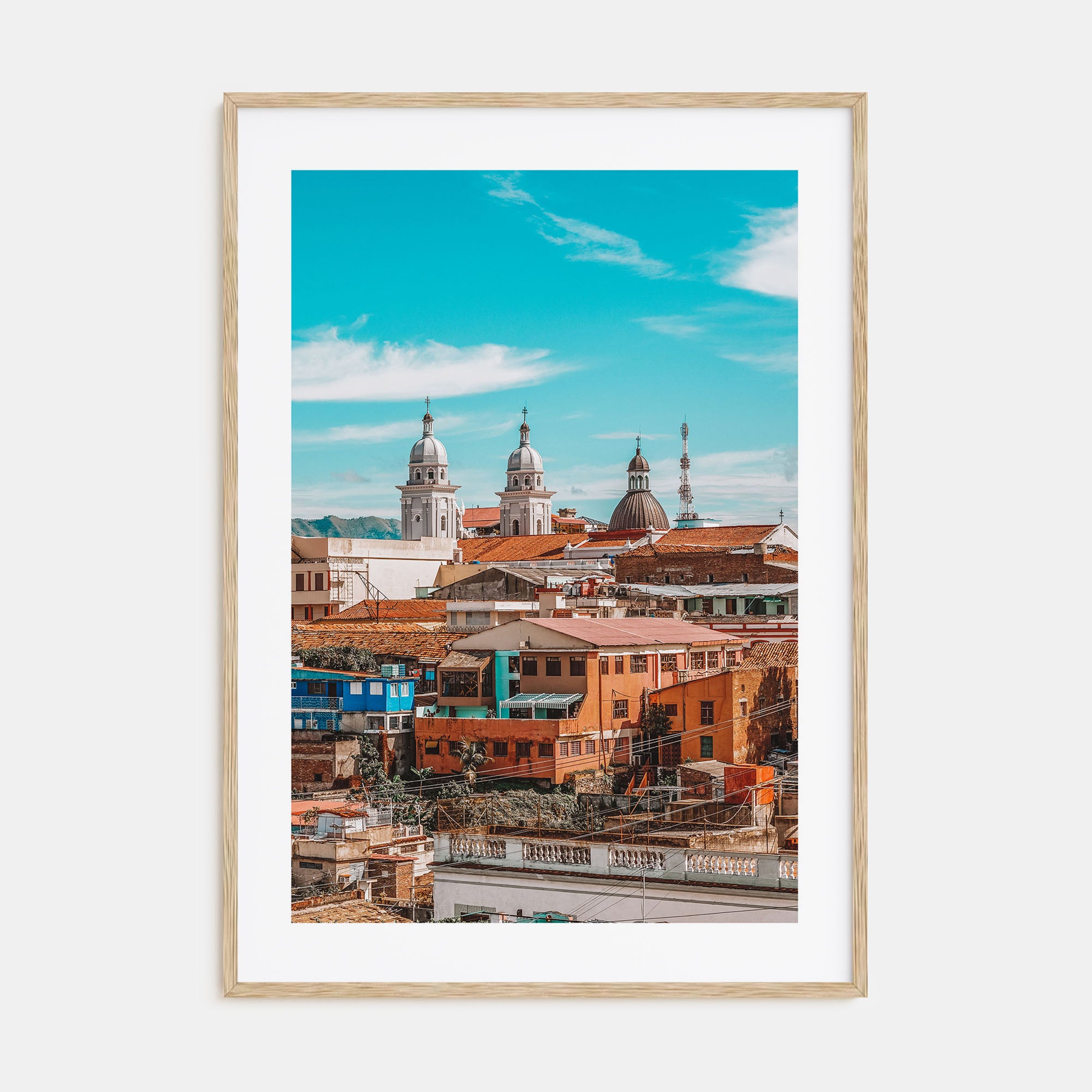 Santiago de Cuba Photo Color Poster
