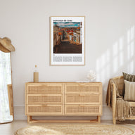 Santiago de Cuba Travel Color Poster