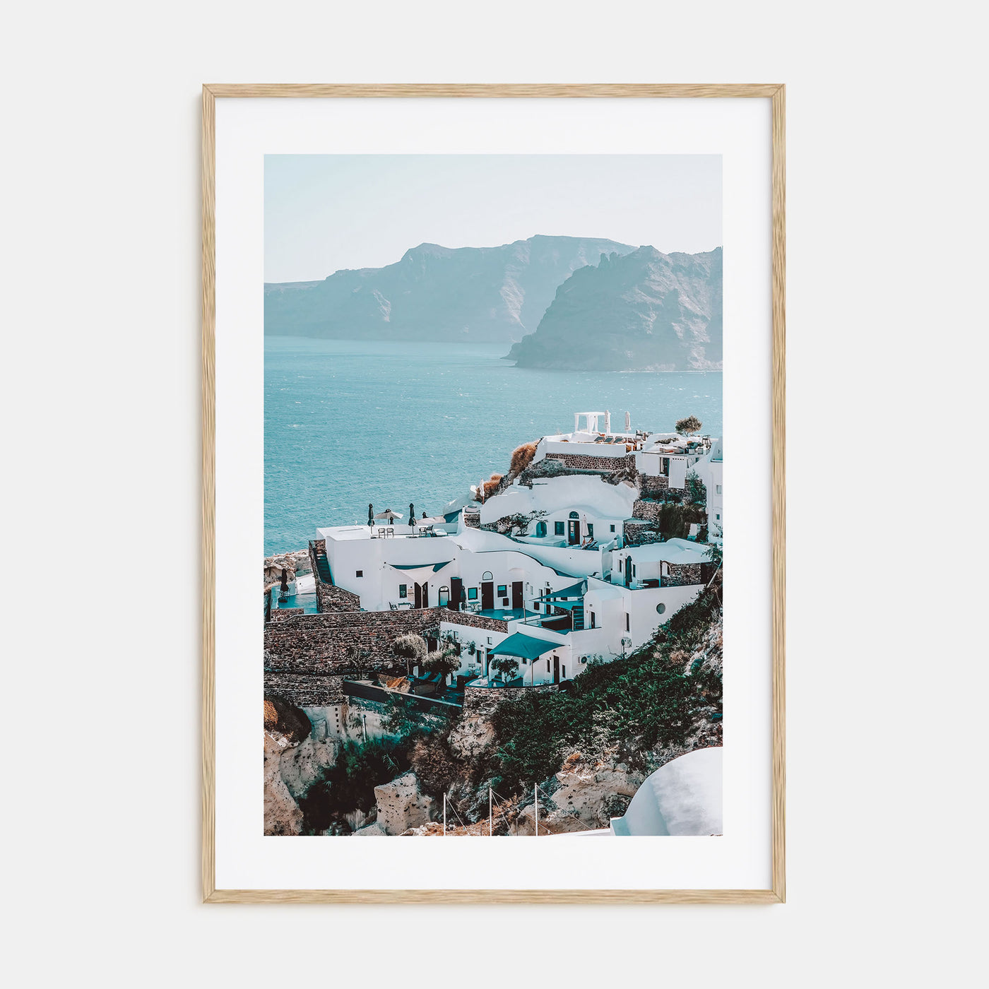 Santorini Photo Color No 3 Poster