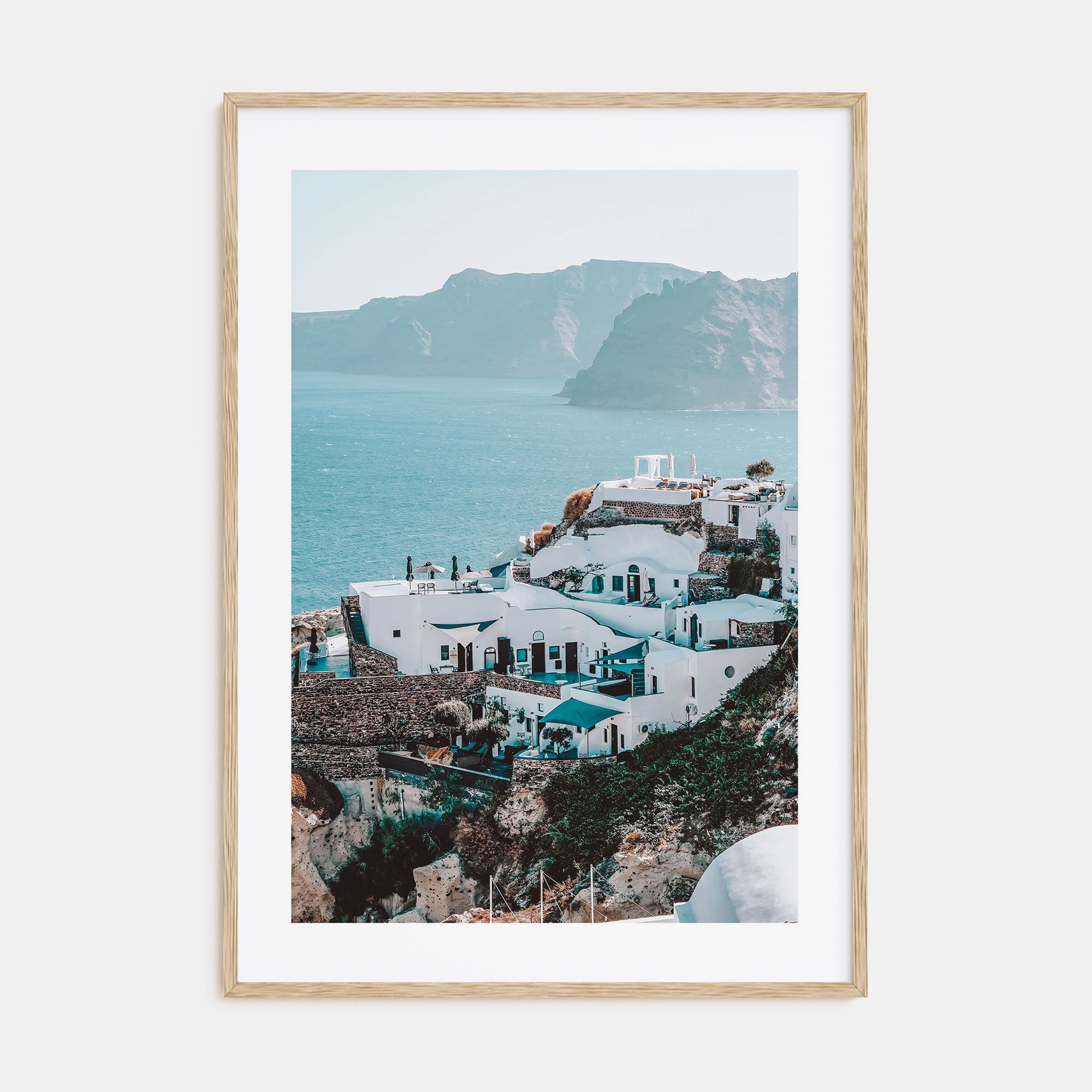 Santorini Photo Color No 3 Poster