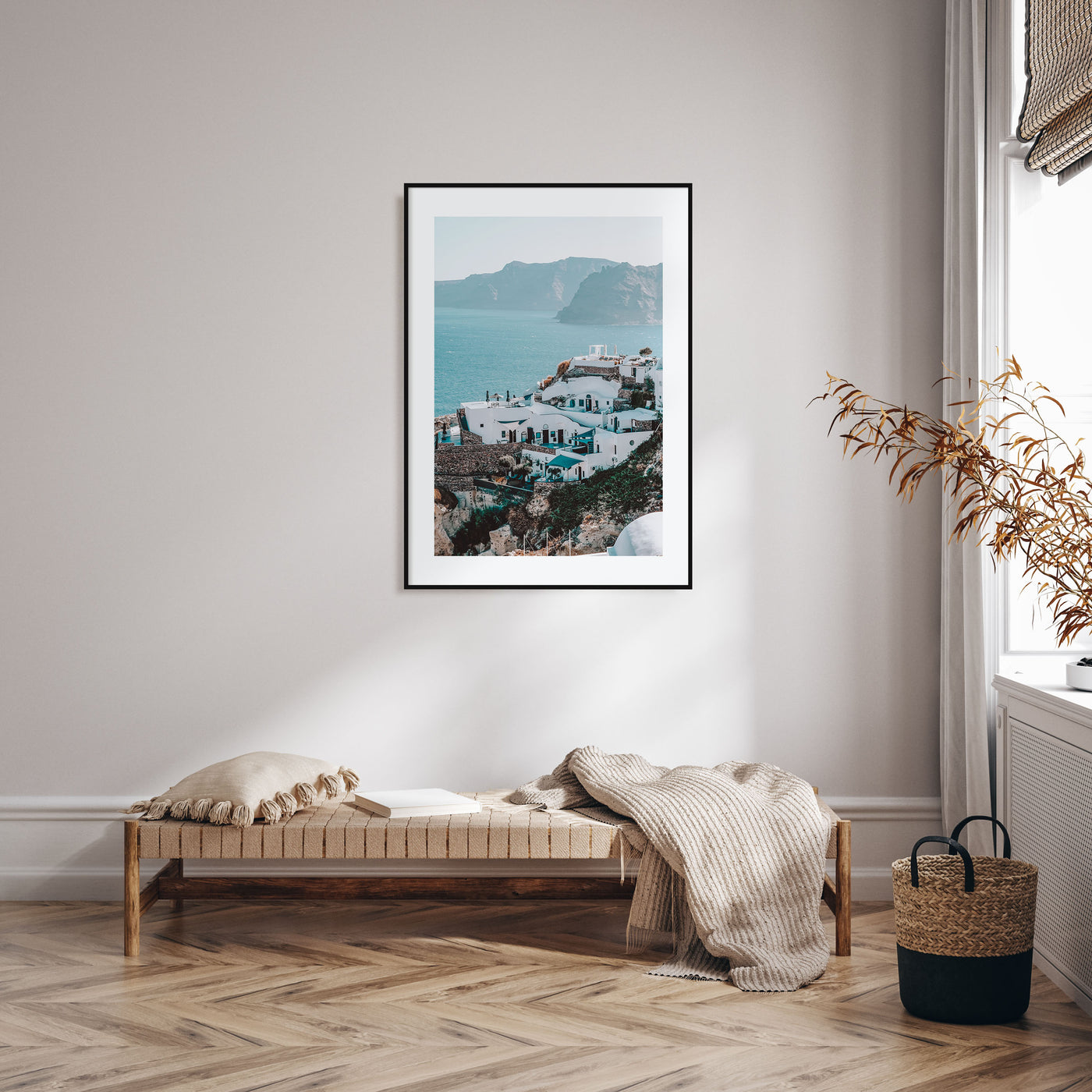 Santorini Photo Color No 3 Poster