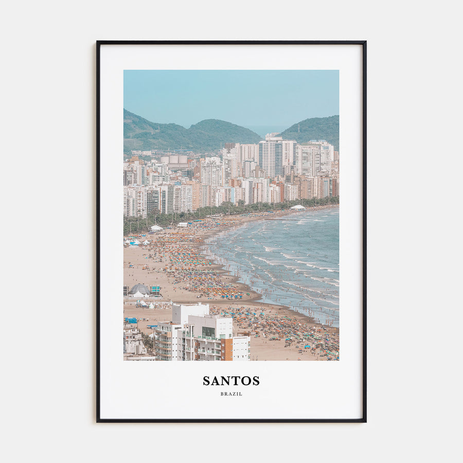 Santos Portrait Color Poster