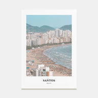 Santos Portrait Color Poster