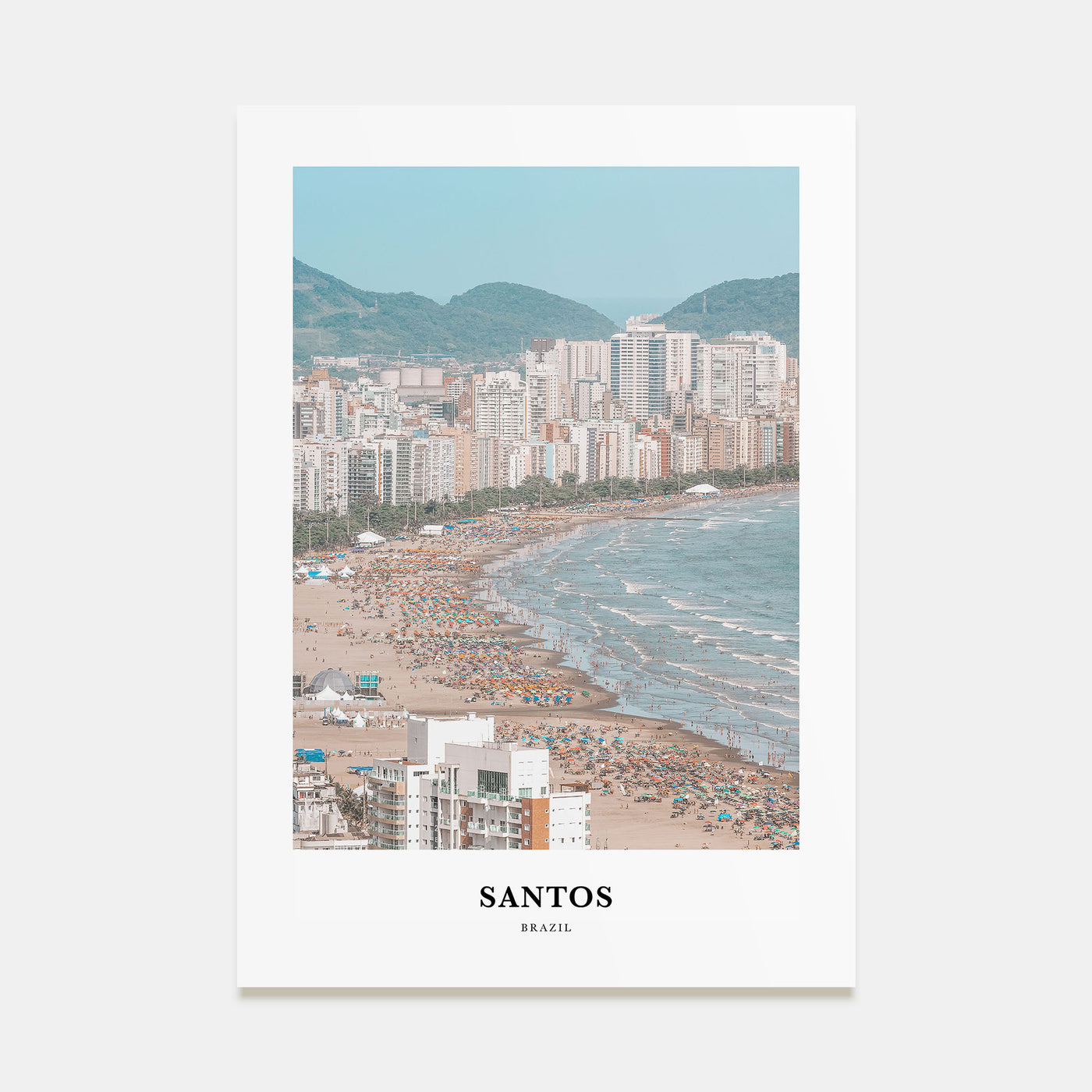 Santos Portrait Color Poster