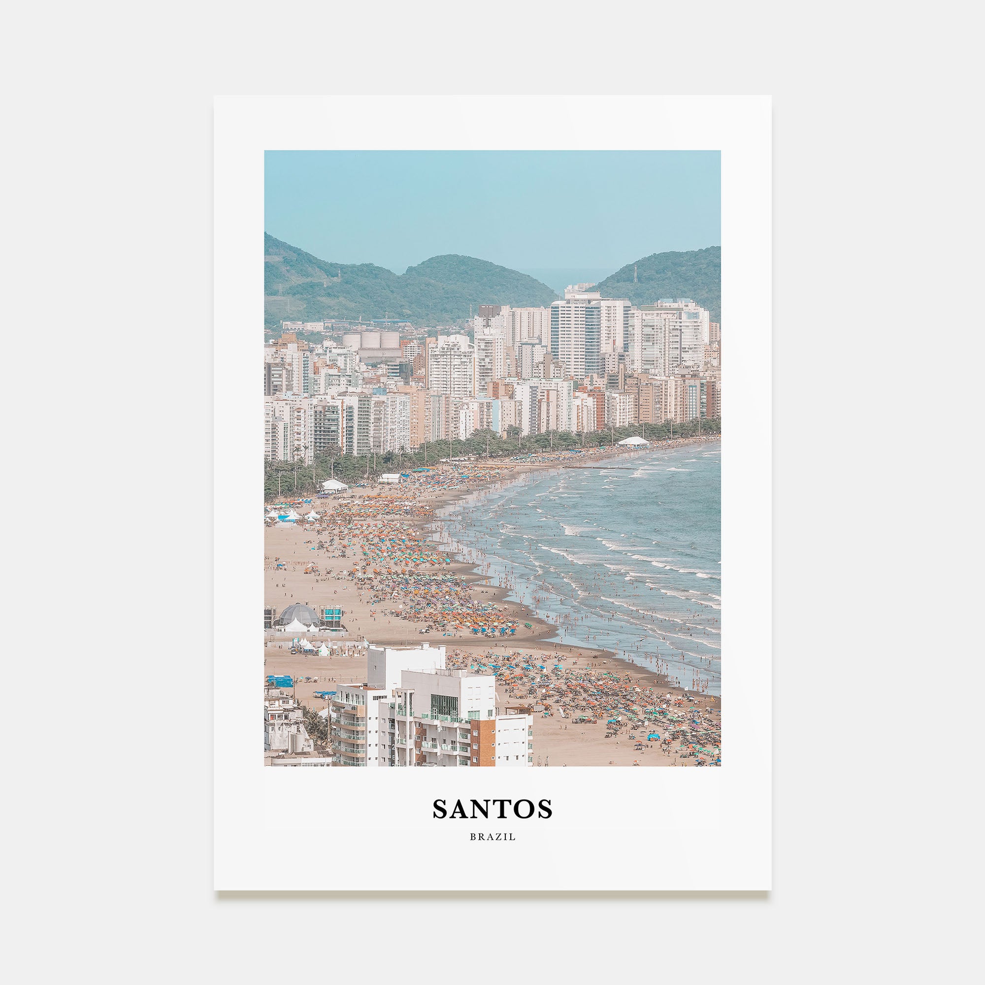 Santos Portrait Color Poster