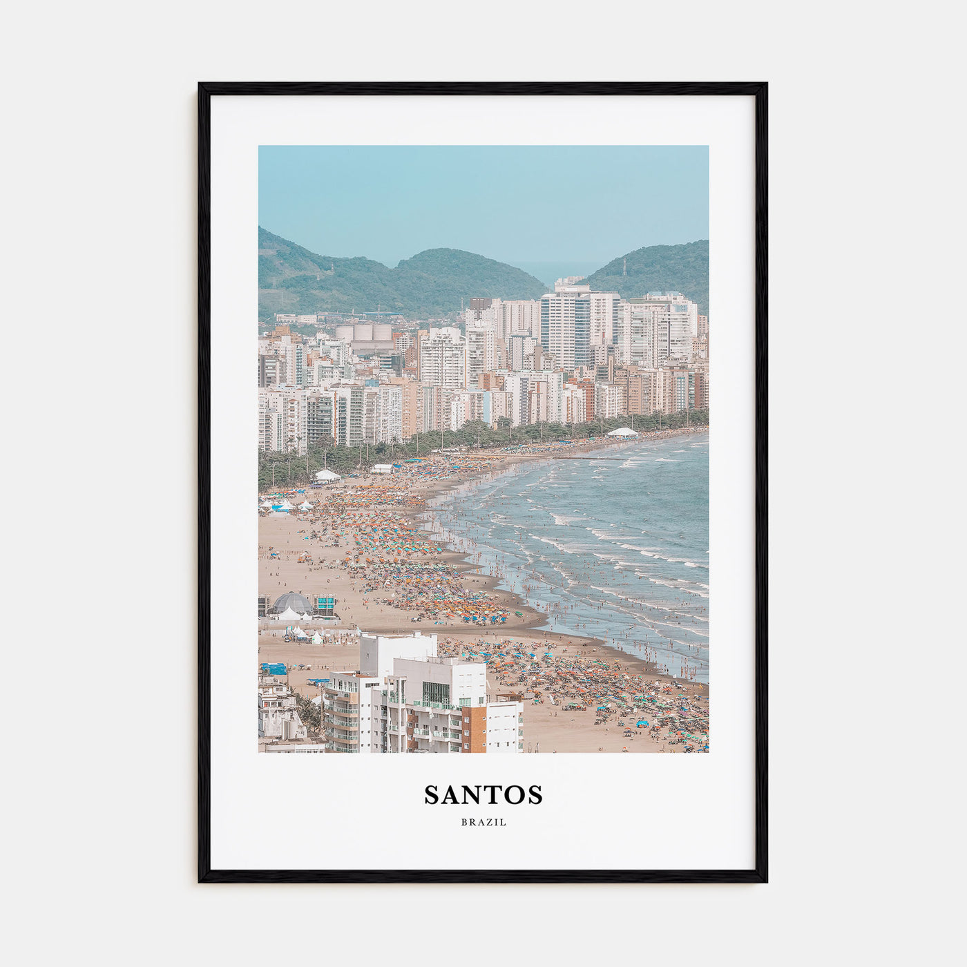 Santos Portrait Color Poster