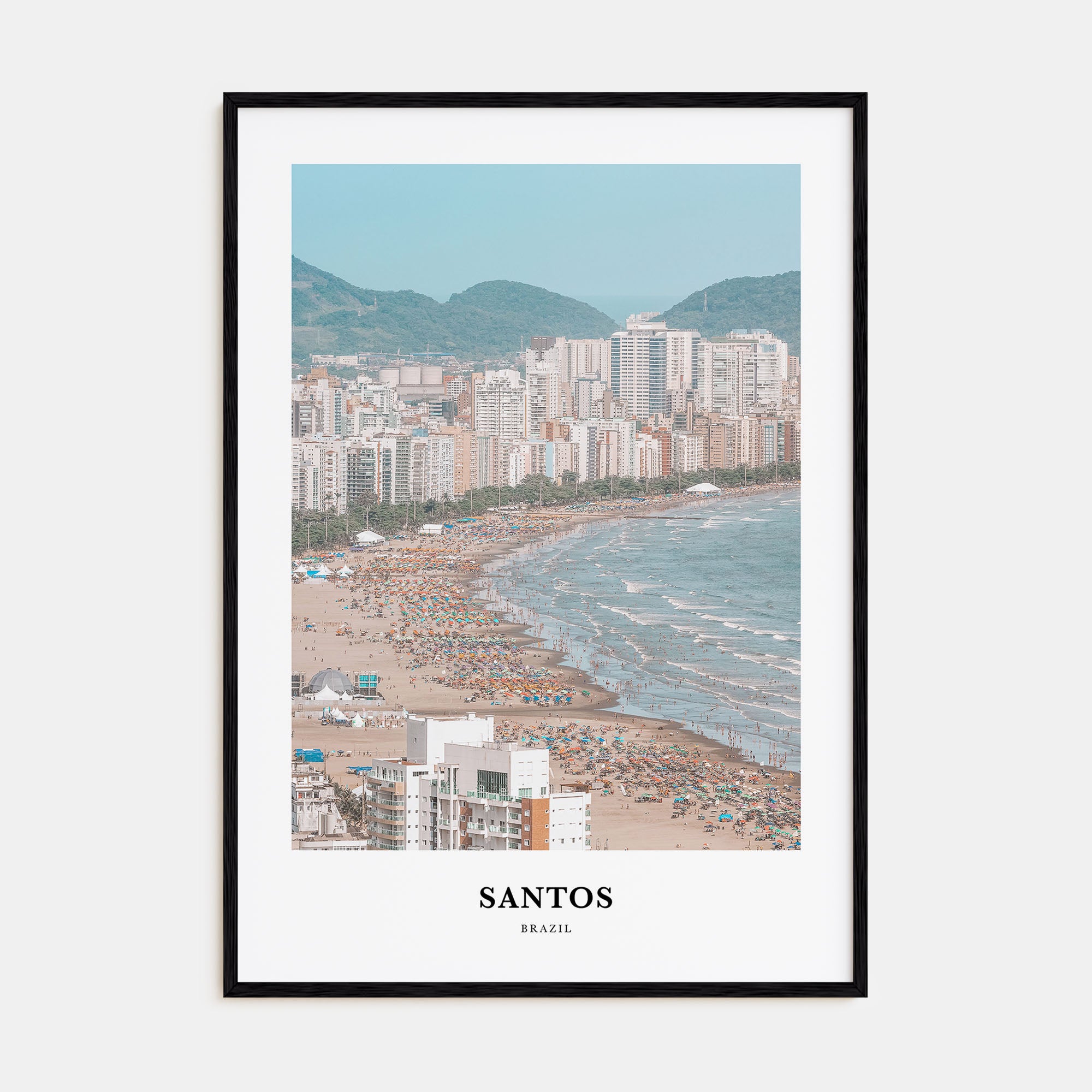 Santos Portrait Color Poster