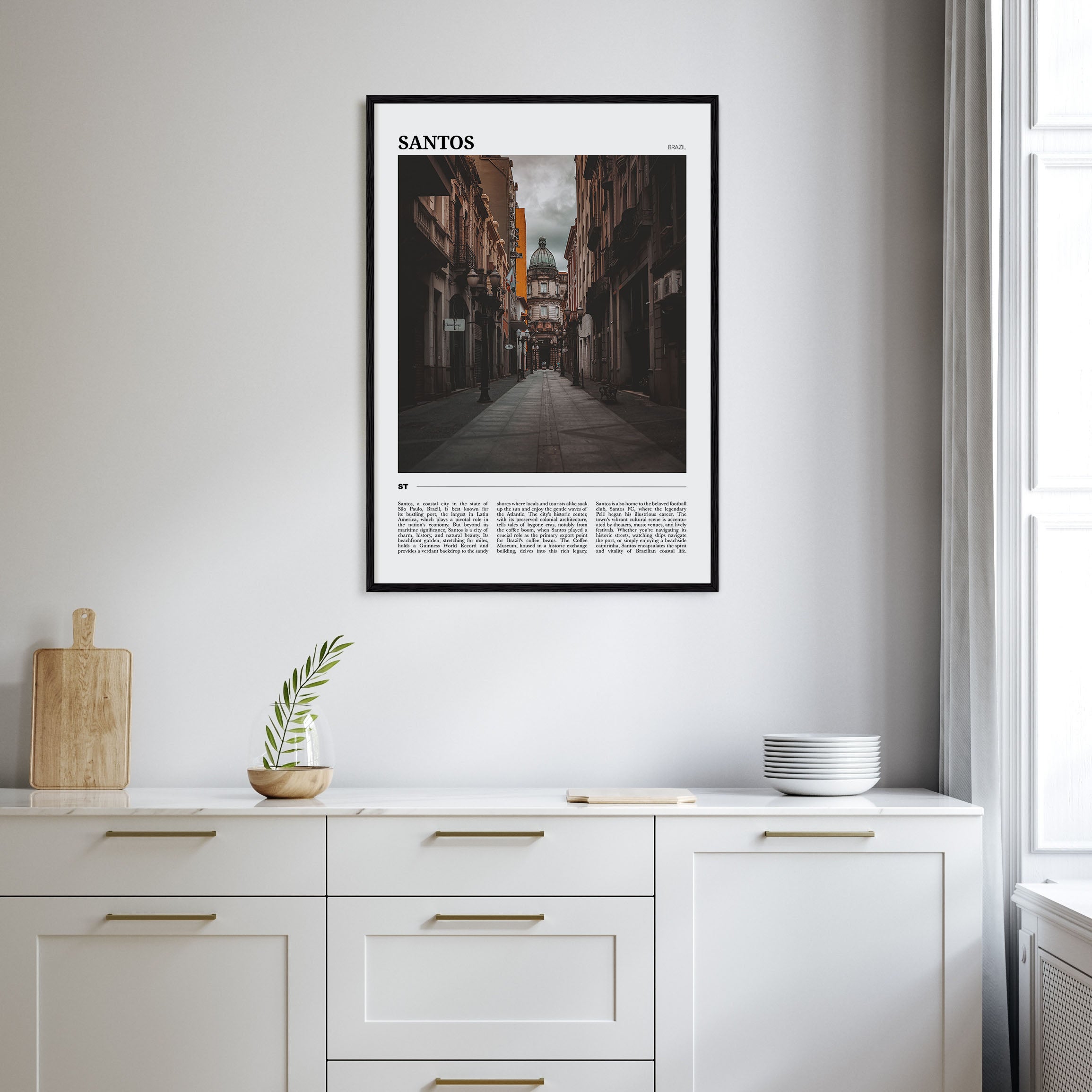 Santos Travel Color No 2 Poster