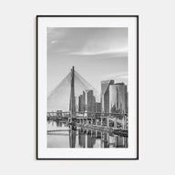 São Paulo Photo B&W Poster