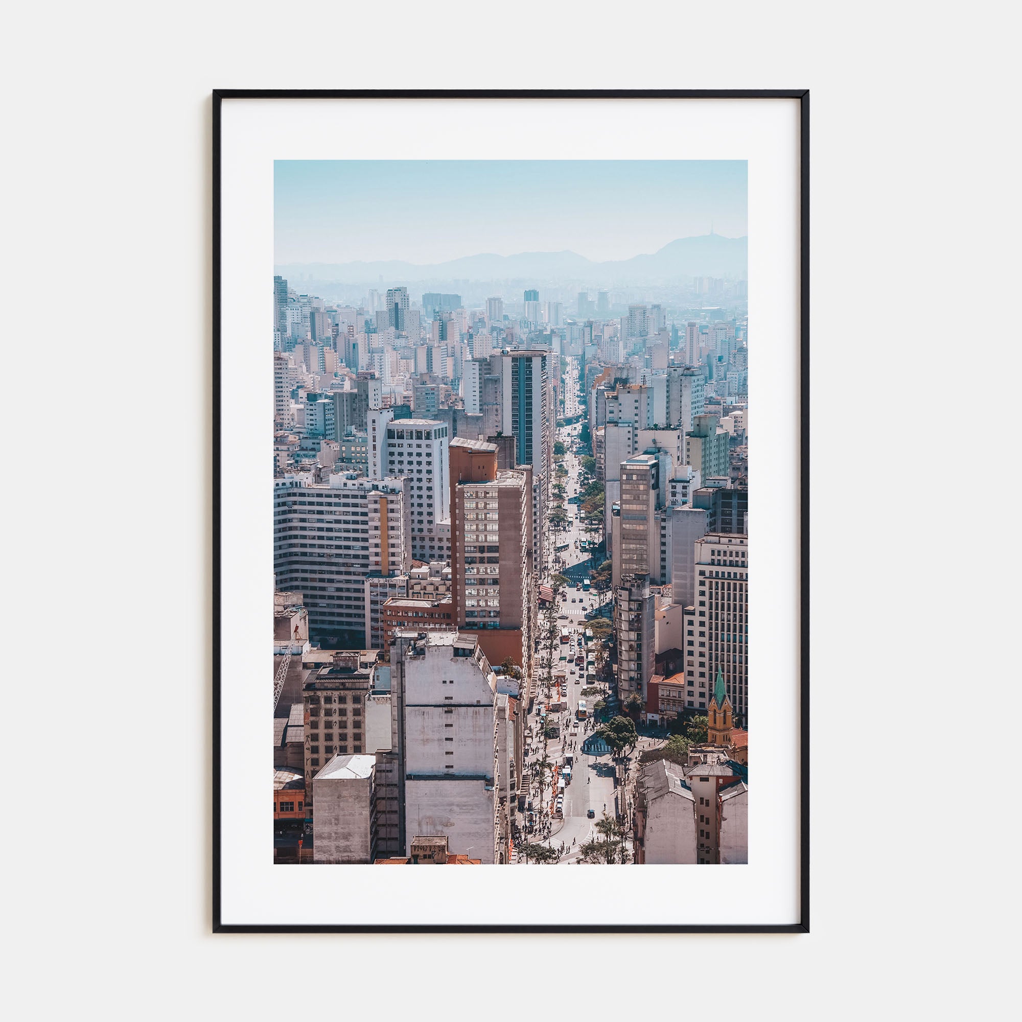 São Paulo Photo Color No 1 Poster