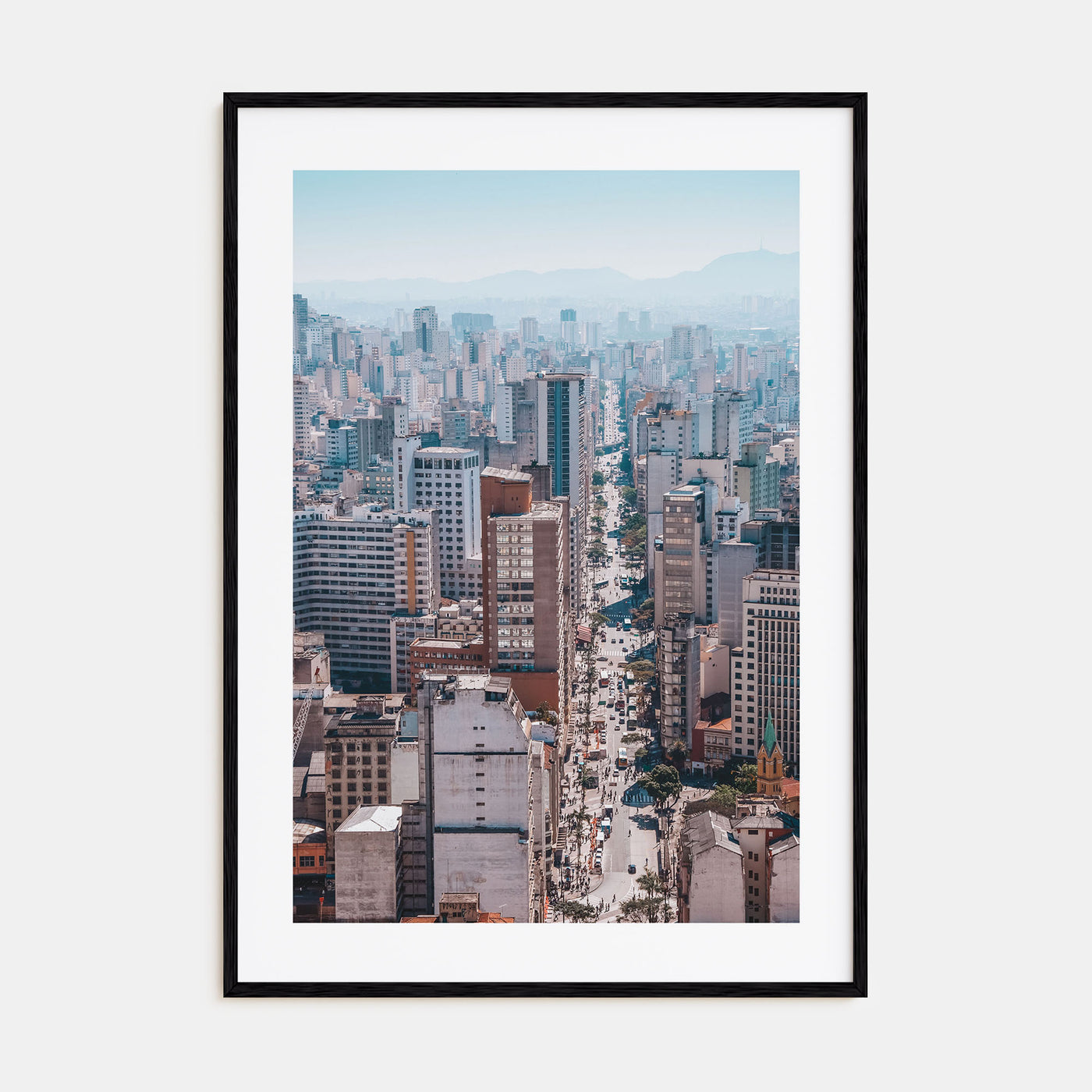 São Paulo Photo Color No 1 Poster