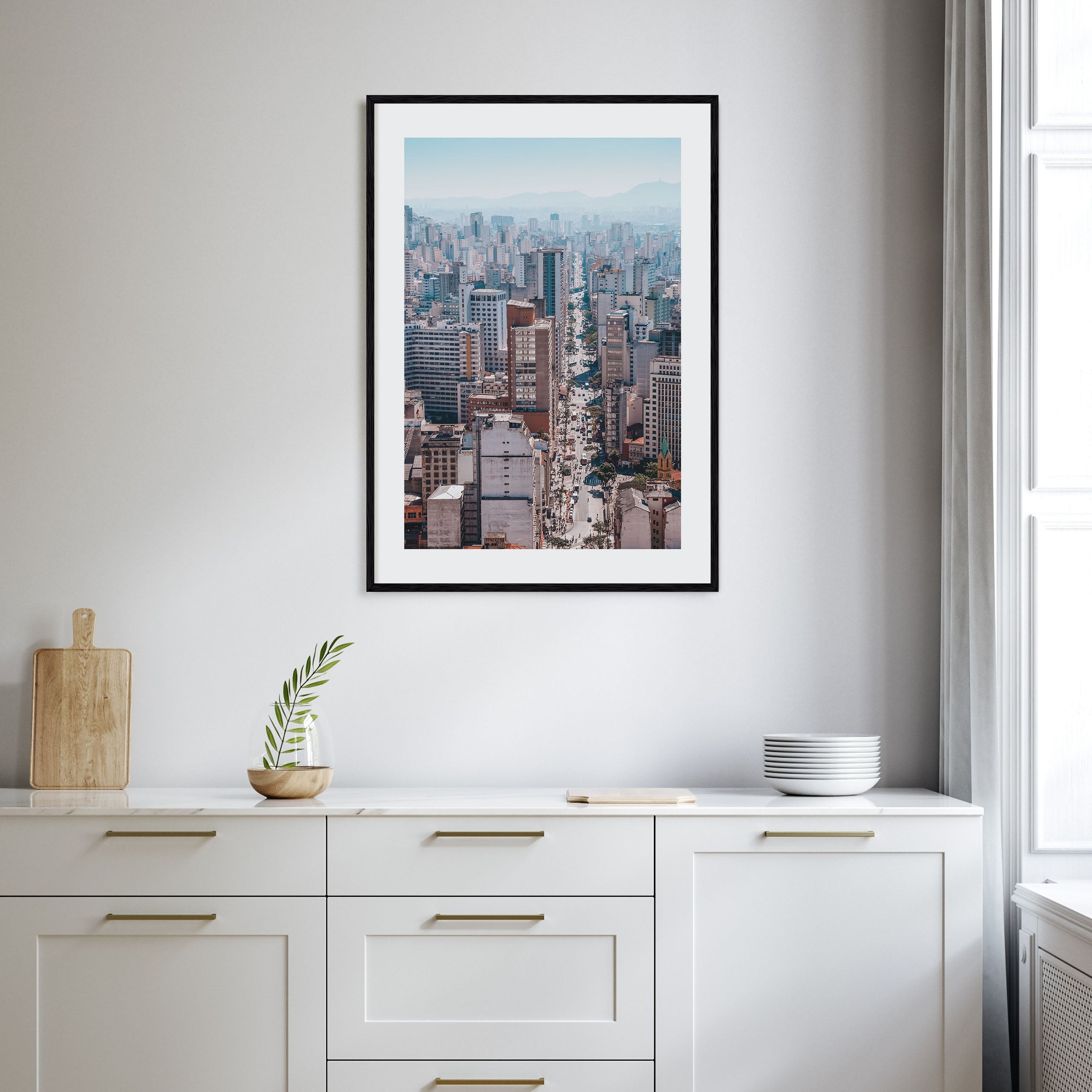 São Paulo Photo Color No 1 Poster