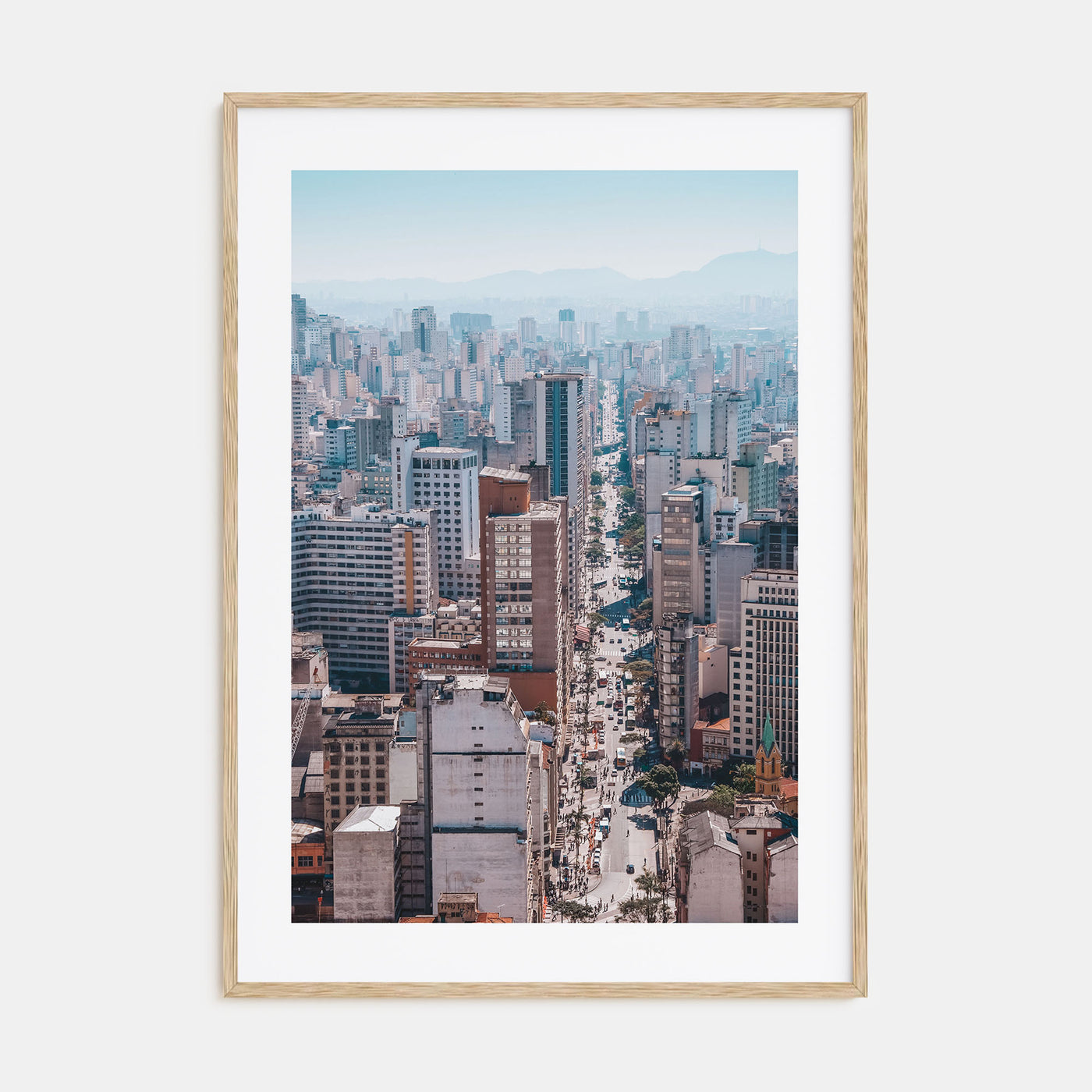 São Paulo Photo Color No 1 Poster