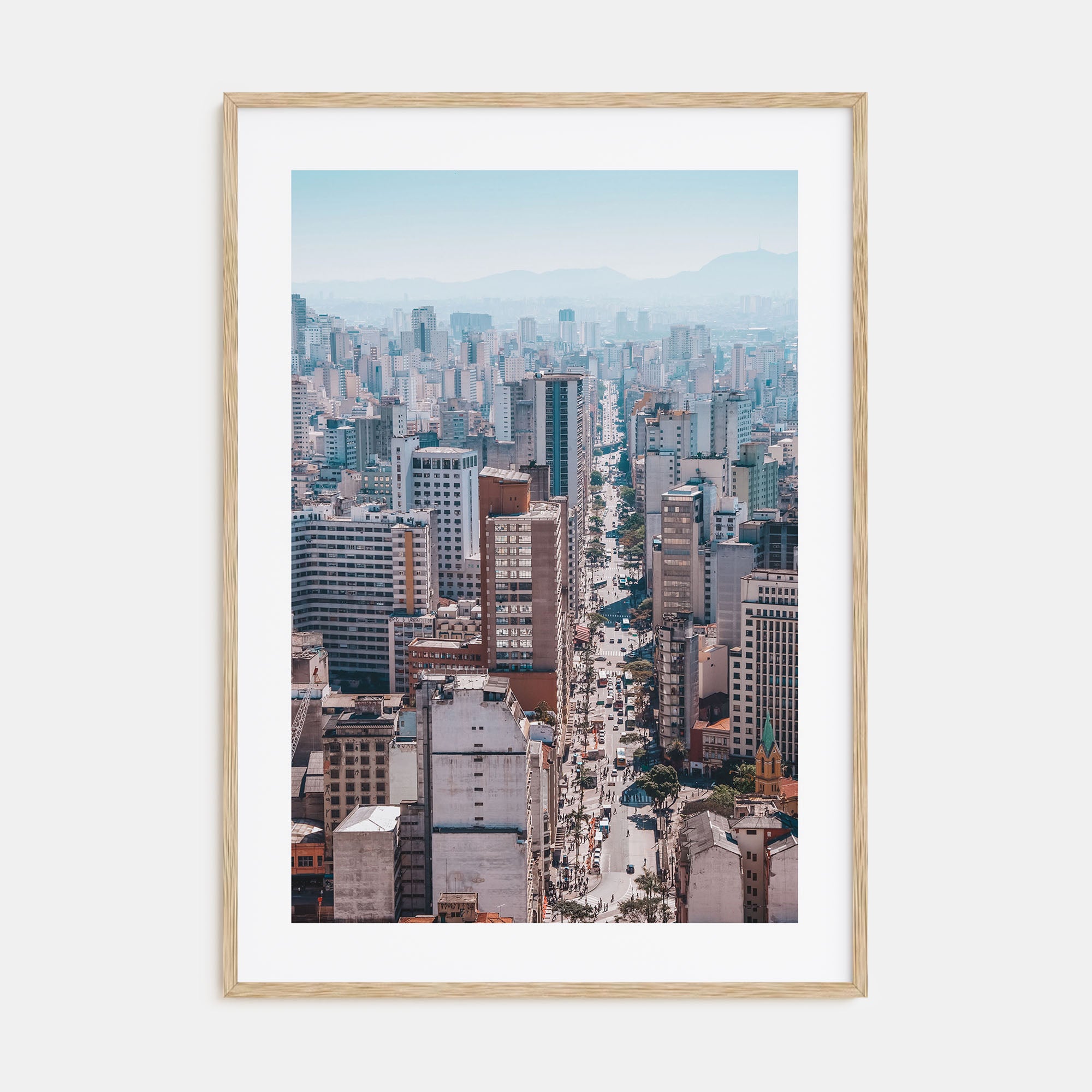 São Paulo Photo Color No 1 Poster