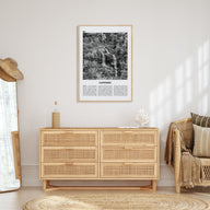 Sapphire Travel B&W Poster