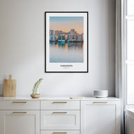 Sarasota Portrait Color Poster