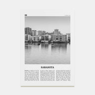 Sarasota Travel B&W No 2 Poster