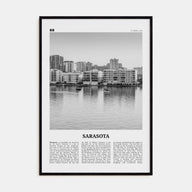 Sarasota Travel B&W No 2 Poster