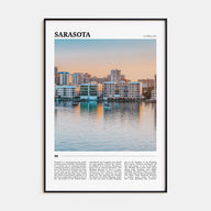Sarasota Travel Color Poster
