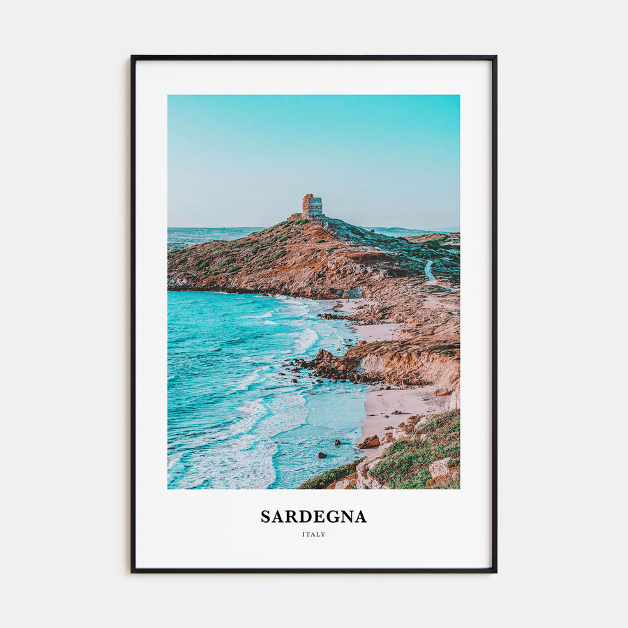 Sardegna Portrait Color Poster