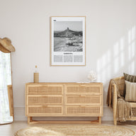 Sardegna Travel B&W Poster