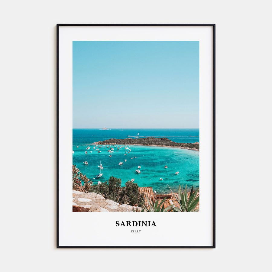 Sardinia Portrait Color Poster