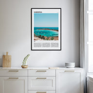 Sardinia Travel Color Poster