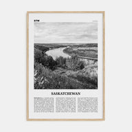Saskatchewan Travel B&W Poster