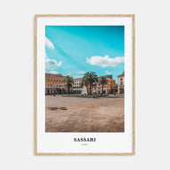 Sassari Portrait Color Poster